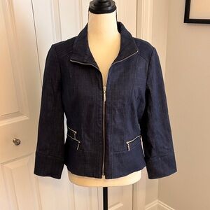 WHBM Women's Denim Jacket NWOT